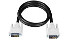 DVI-D Dual Link Interface Cable, Male to Male, 3-feet