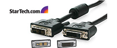 DVI-D Single-Link Extension Cables M/F