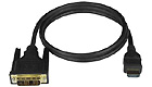 DVI-D to HDMI Cable, 5m