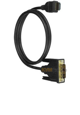 DVI-D to HDMI Cable, 1m