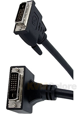 90° Upward-Angled DVI-D Dual-Link M/M Cable, 6-Feet 90° Upward-Angled DVI-D Dual-Link M/M Cable, 6-Feet