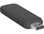 Image 1 of 2 - ENVIROMUX USB 4G modem, black.