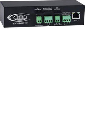 ENVIROMUX AC & DC Voltage & Current Monitor ENVIROMUX AC & DC Voltage & Current Monitor