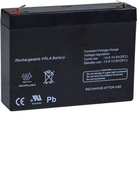ENVIROMUX-16D Non-UL Replacement Back-up Battery