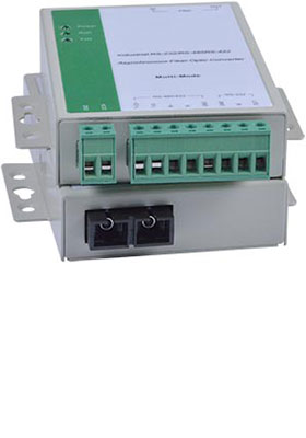 ENVIROMUX RS485/RS232/RS422 to Fiber Converter/Extender