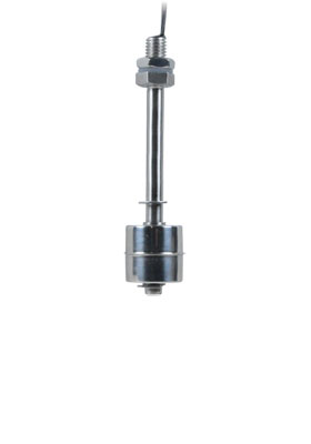 ENVIROMUX Vertical Liquid Level Float Switch, Stainless Steel, 10cm