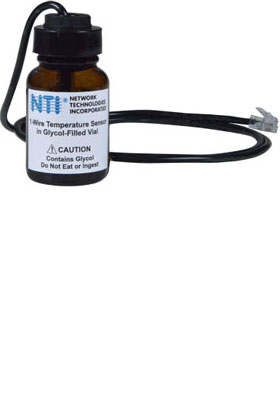 1-Wire Temperature Sensor in Glycol-Filled Vial 1-Wire Temperature Sensor in Glycol-Filled Vial