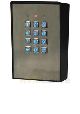 ENVIROMUX Access Control Keypad, Weatherproof & Vandal-Resistant w/ 3 Relay Outputs, Powered ENVIROMUX Access Control Keypad, Weatherproof & Vandal-Resistant w/ 3 Relay Outputs, Powered