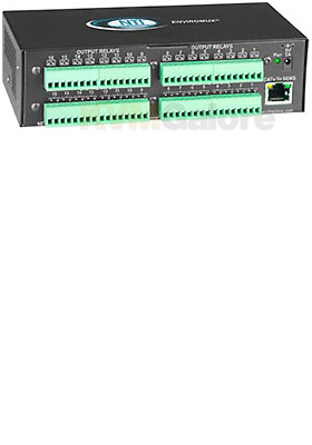 ENVIROMUX Digital Input/Output Expander, 1RU Dual Side-by-Side Rack-Mount ENVIROMUX Digital Input/Output Expander, 1RU Dual Side-by-Side Rack-Mount