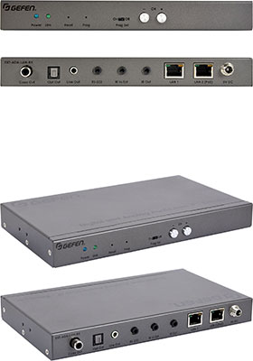 Digital/Analog Audio over IP - Receiver Package Digital/Analog Audio over IP - Receiver Package