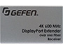 Image 5 of 7 - 4K 600 MHz DisplayPort Extender over One Fiber, Receiver unit, top view.