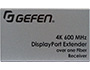 Image 5 of 7 - 4K 600 MHz DisplayPort Extender over One Fiber, Receiver unit, top view.