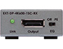 Image 6 of 7 - 4K 600 MHz DisplayPort Extender over One Fiber, Receiver unit, front view.