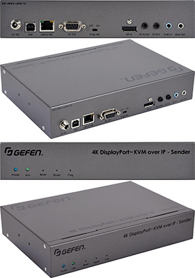 4K Ultra-HD DisplayPort over IP (Gen 2.0), Sender