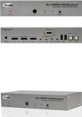 DisplayPort KVM Switcher DisplayPort KVM Switcher