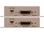 Image 3 of 5 - DVI ELR Lite Extender over One CAT-5 Sender (top) and Receiver (bottom) units, back view.