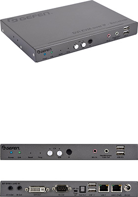 DVI over IP (Gen 2.0), Receiver Unit DVI over IP (Gen 2.0), Receiver Unit