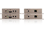 Image 2 of 3 - HDMI over IP Receiver Sender unit (top) and Receiver unit (bottom), side view.