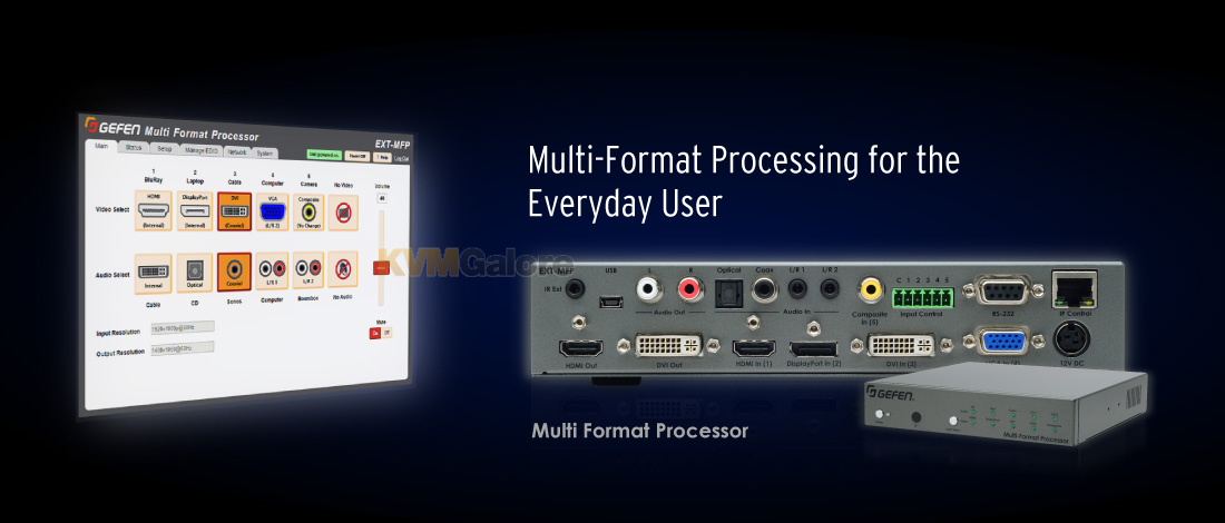Multi-Format Processor