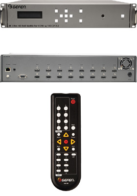 4K Ultra HD 8x8 Matrix w/ HDCP 2.2 4K Ultra HD 8x8 Matrix w/ HDCP 2.2