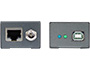 Image 3 of 6 - USB 2.0 SR Extender over One CAT-5, Sender unit, front and back views.