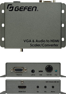 VGA & Audio to HDMI Scaler/Converter