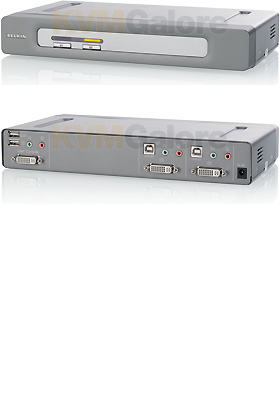 OmniView Secure DVI-D Dual-Link 2-Port KVM Switch OmniView Secure DVI-D Dual-Link 2-Port KVM Switch