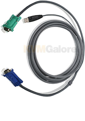 VGA-USB Single-Connector KVM Cable, 6-Feet VGA-USB Single-Connector KVM Cable, 6-Feet