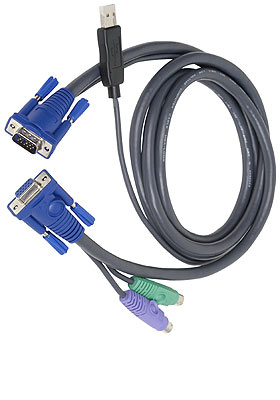 PS/2 to USB Intelligent KVM Cable PS/2 to USB Intelligent KVM Cable