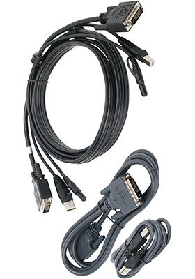 Dual-DVI-D (Dual-Link), Audio and Dual-USB KVM Cable Kit, 6-Feet (TAA) Dual-DVI-D (Dual-Link), Audio and Dual-USB KVM Cable Kit, 6-Feet (TAA)