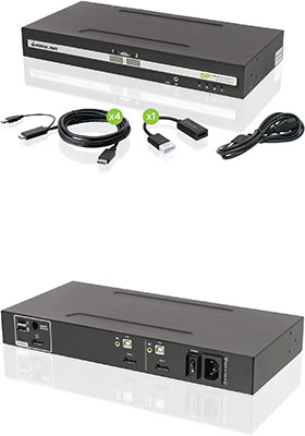 2-Port, Universal, Secure KVM Switch, 6-Foot Cables 2-Port, Universal, Secure KVM Switch, 6-Foot Cables