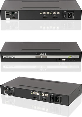 2-Port, DisplayPort, Secure KVM Switch w/ CAC 2-Port, DisplayPort, Secure KVM Switch w/ CAC