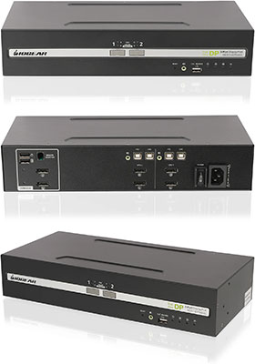 2-Port, Dual-DisplayPort, Secure KVM Switch w/CAC 2-Port, Dual-DisplayPort, Secure KVM Switch w/CAC