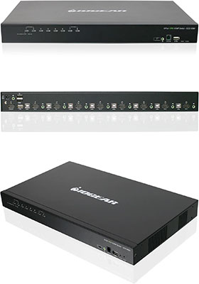 8-Port USB HDMI KVM Switch with Audio & Cables