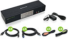 4-Port DisplayPort MST KVMP Switch w/ Dual Video Out 4-Port DisplayPort MST KVMP Switch w/ Dual Video Out