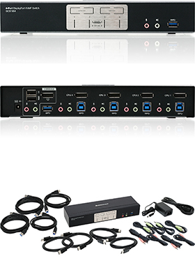 DisplayPort KVM Switches DisplayPort KVM Switches