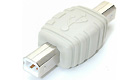 USB Type-B Gender Changer, M/M USB Type-B Gender Changer, M/M