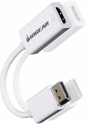 DisplayPort (M) to HDMI (F) Adapter DisplayPort (M) to HDMI (F) Adapter