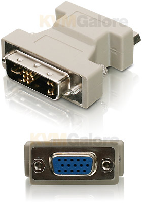 DVI-A (M) to VGA (F) Adapter DVI-A (M) to VGA (F) Adapter