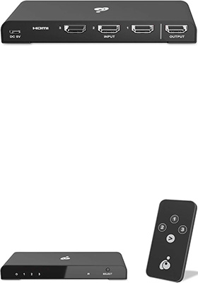3-Port, True 4K Ultra-HD HDMI Switch 3-Port, True 4K Ultra-HD HDMI Switch