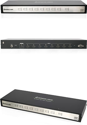 8-Port, True 4K HDMI Switcher 8-Port, True 4K HDMI Switcher