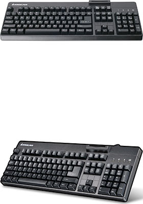 Keyboard w/ CAC Smart-Card Reader, TAA-Compliant Keyboard w/ CAC Smart-Card Reader, TAA-Compliant