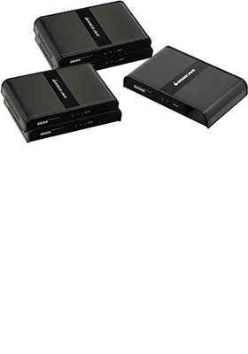 HDMI Over Powerline PRO 4-Receiver Kit HDMI Over Powerline PRO 4-Receiver Kit