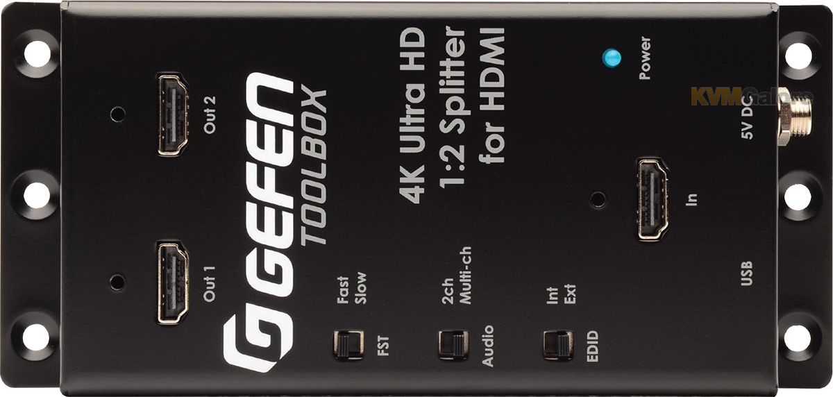 Gefen ToolBox 4K Ultra HD 1:2 Splitter for HDMI | GTB-HD4K2K-142C 