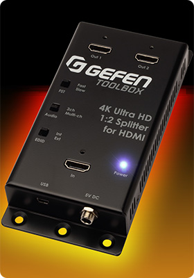 Gefen ToolBox 4K Ultra HD 1:2 Splitter for HDMI