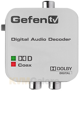 GefenTV Digital Audio Decoder GefenTV Digital Audio Decoder