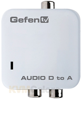GefenTV Digital Audio to Analog Audio Converter GefenTV Digital Audio to Analog Audio Converter
