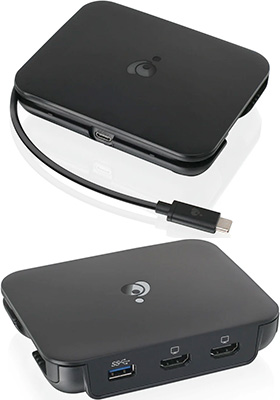 USB-C Dual HDMI Portable Dock USB-C Dual HDMI Portable Dock