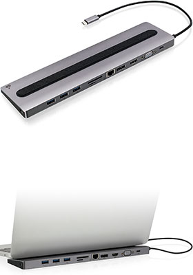 Dock Pro 100 USB-C 4K Ultra-Slim Station Dock Pro 100 USB-C 4K Ultra-Slim Station