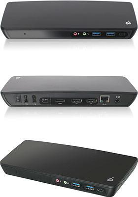 USB-C Triple Video Docking Station with 60W Power Delivery USB-C Triple Video Docking Station with 60W Power Delivery